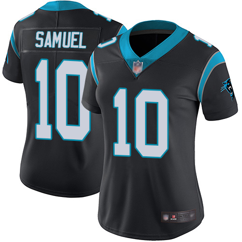 Carolina Panthers Limited Black Women Curtis Samuel Home Jersey NFL Football 10 Vapor Untouchable